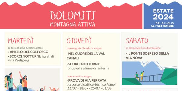 Le passeggiate di media montagna
