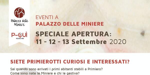 Speciale Apertura Palazzo delle Miniere