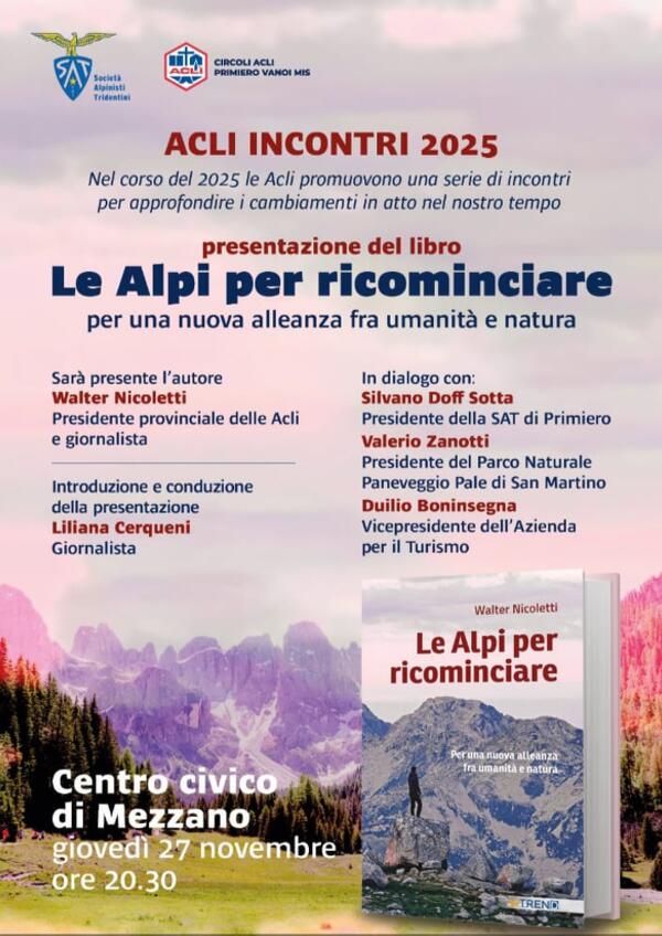 Le Alpi per ricominciare