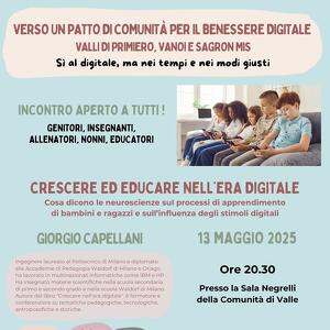 "Crescere ed educare nell'era digitale"