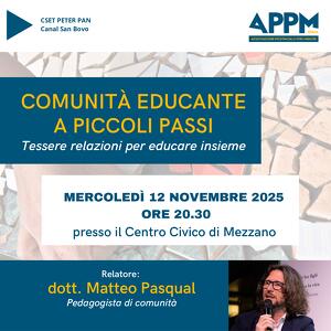 Comunità educante a piccoli passi