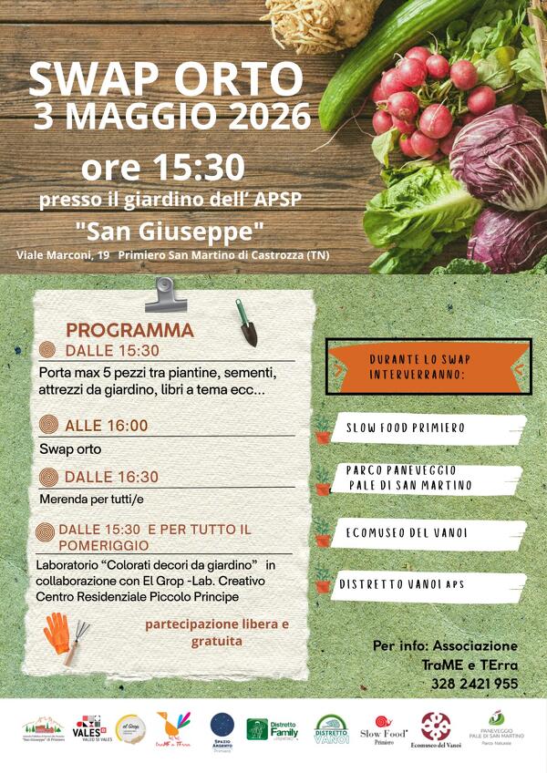 Torna SWAP ORTO!