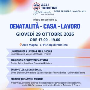 Denatalità, casa e lavoro