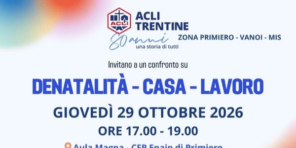 Denatalità, casa e lavoro