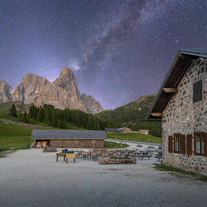 Sotto il cielo di Malga Rolle