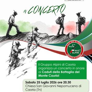 Coro Brigata Tridentina e Coro Vanoi