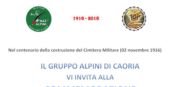 Commemorazione dei caduti della grande Guerra