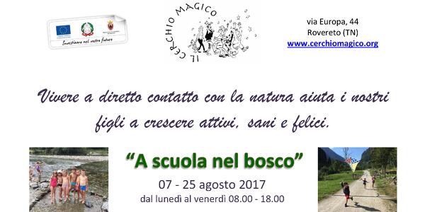 A scuola nel bosco 2017 