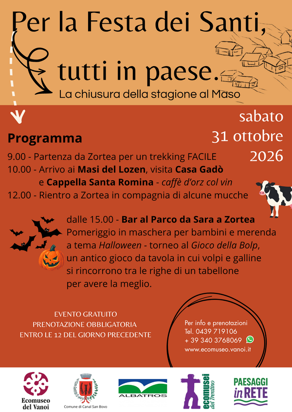 Festa dei Santi: tutti in paese