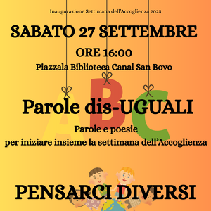 Parole dis-UGUALI - PENSARCI DIVERSI