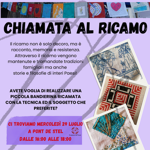 CHIAMATA AL RICAMO_Pont De Stel