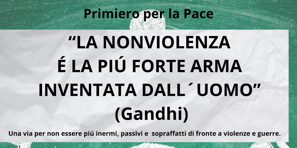 La Non Violenza È la PiÙ Forte Arma Inventata dall'Uomo