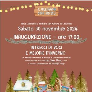 Inaugurazione Villaggio degli Intrecci