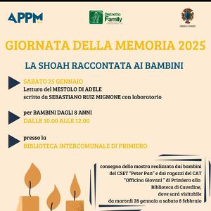 Giornata della memoria 2025 - la Shoah raccontata ai bambini