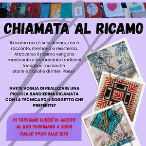 Chiamata al Ricamo 