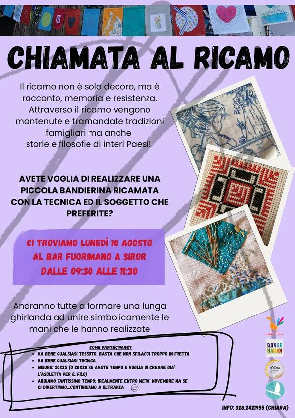 Chiamata al Ricamo 