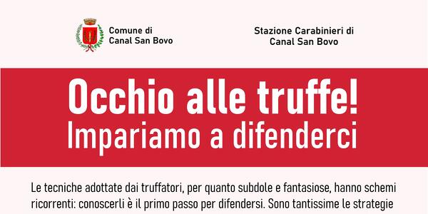 Occhio alle truffe! Impariamo a difenderci