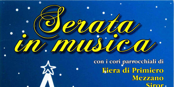 Serata in musica a sostegno delle famiglie bisognose