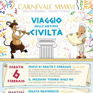 CARNEVALE 2016 - Viaggio nelle antiche civiltà