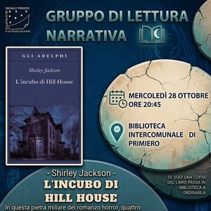 Incontro su "L'incubo di Hill House" di Shirley Jackson