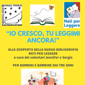"Io cresco, tu leggimi ancora!"
