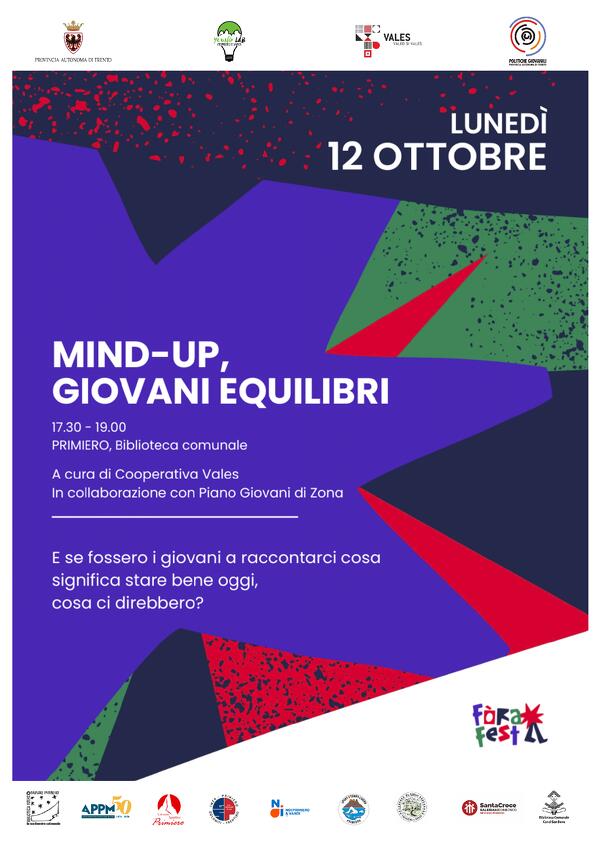 "Mind up, giovani equilibri"