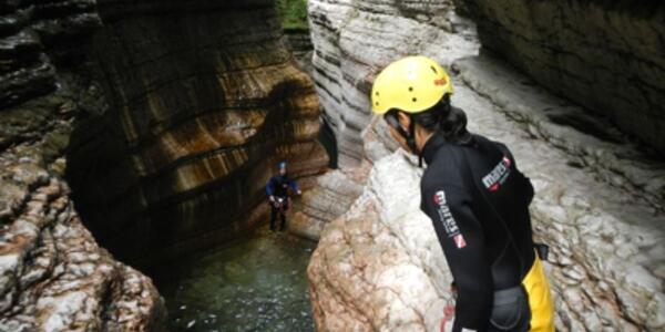 Canyoning sul Rio Neva