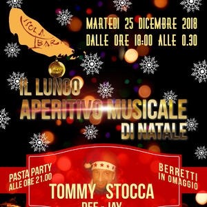 IL LUNGO APERITIVO DI NATALE con DJ TOMMY STOCCA @ ISOLABAR