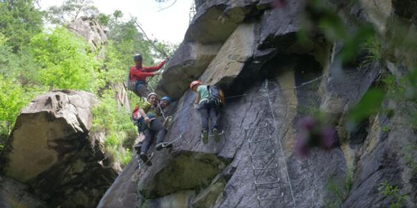 Prova di Via Ferrata