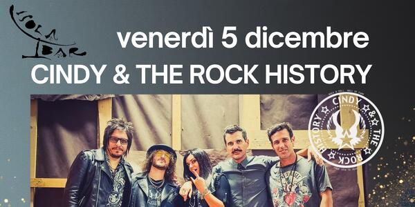 Cibo e musica con cindy & the rock history
