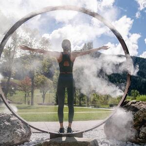 Risveglio muscolare all'aperto