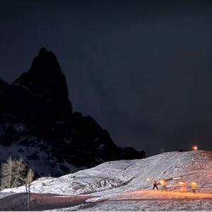 Fiaccolata di Passo Rolle