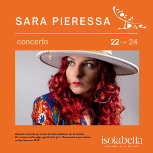 CONCERTO LIVE con Sara Pieressa