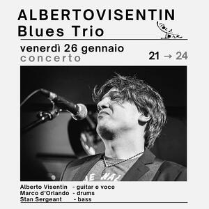 CONCERTO LIVE con Alberto Visentin Blues Trio