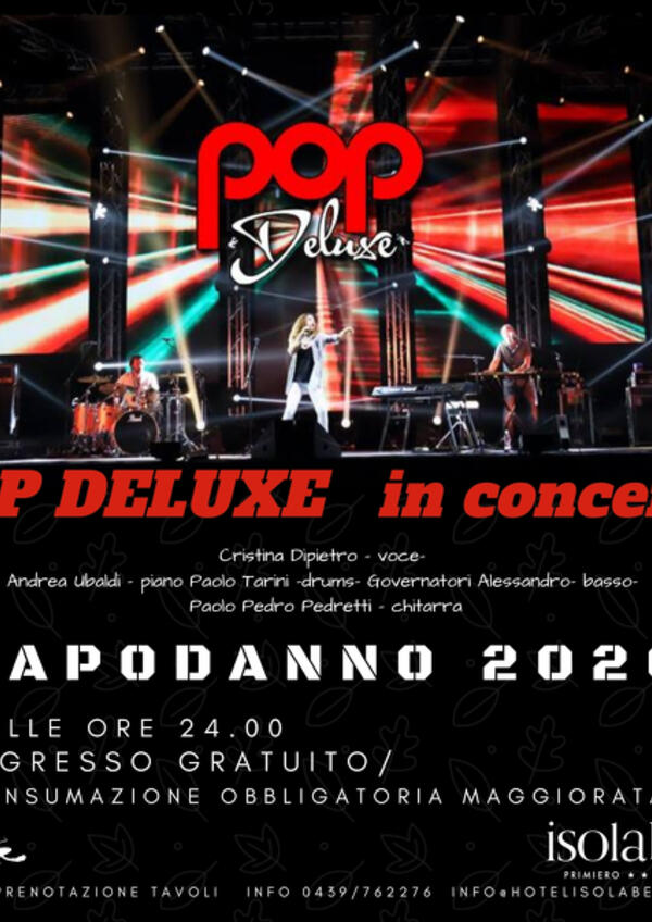 Capodanno 2026 con i pop deluxe