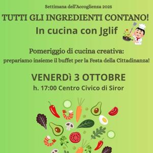 Tutti gli ingredienti contano!