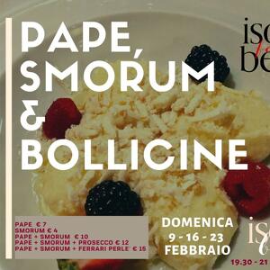 Pape, smorum & bollicine @ isolabar