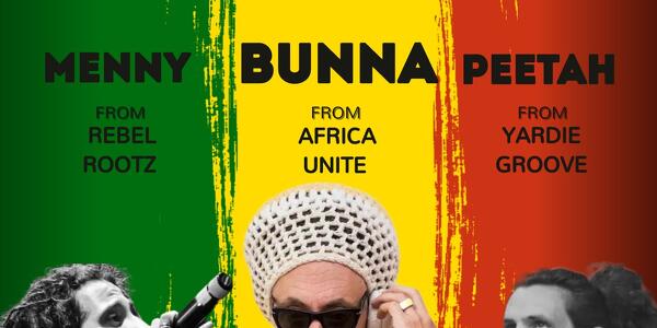 Concerto Live Bunna/Menny/Peetah