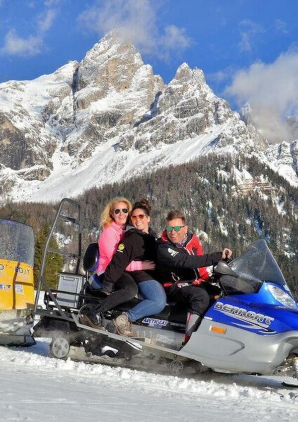 Aperitivo in Motoslitta con Dolomeo