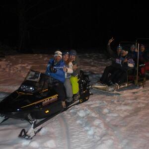 Cena in Motoslitta con Dolomeo