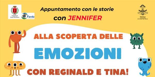 Alla scoperta delle emozioni con Reginald e Tina!