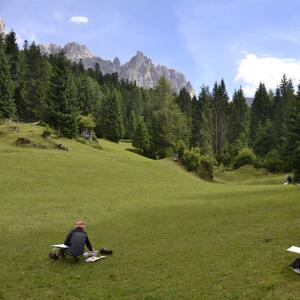 Dipingere la Montagna