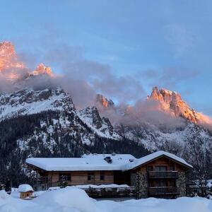 Enrosadira Time a San Martino di Castrozza