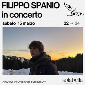 Filippo spanio live all'isolabar