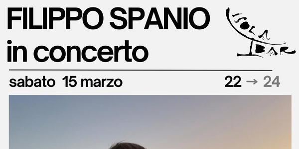 Filippo spanio live all'isolabar