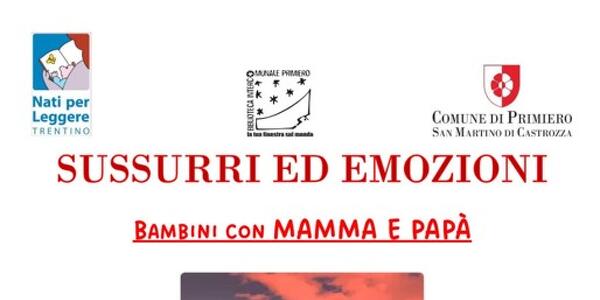 Sussurri ed emozioni. Bambini con mamma e papà