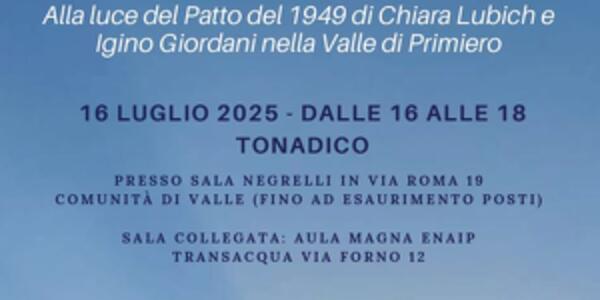 Un'anima per l'Europa, un progetto per la Pace