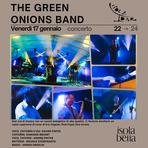 Cibo e musica con la green onions band