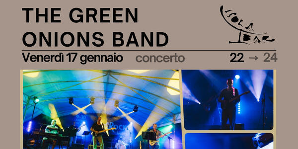 Cibo e musica con la green onions band