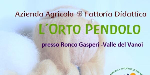 Angelo del Natale in lana cardata